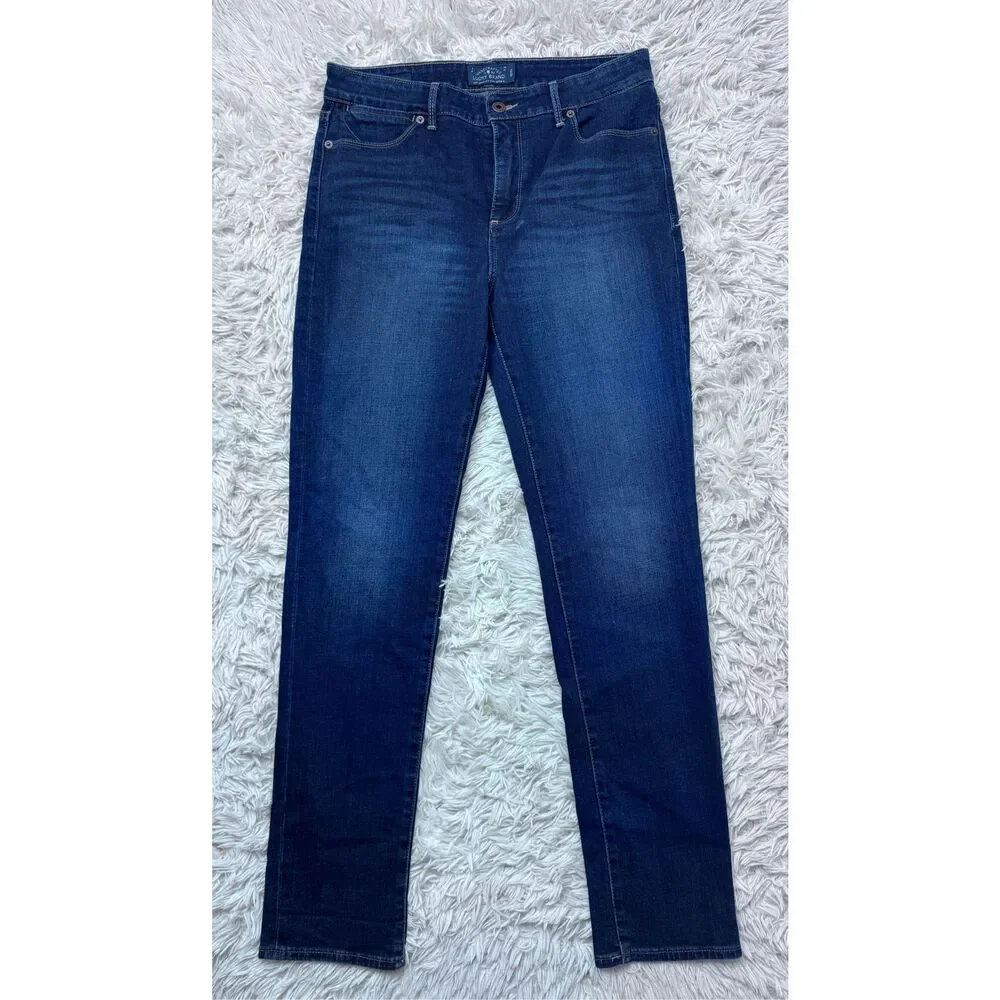 EUC Dark Blue Women’s Lucky Brand Jeans Hayden Skinny Size 12/31 - Picture 1 of 10
